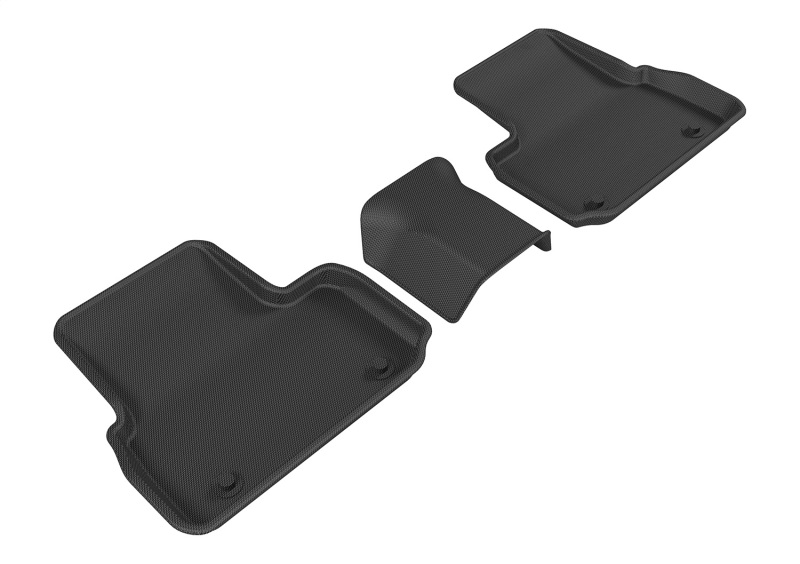 Land Rover Discovery Sport Floor Mats - Rear - 3D MAXpider - Kagu Series - Black - `15-`19
